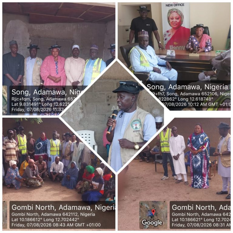 Flood Disaster Mitigation: ADSEMA Intensifies Campaign Across High-Risk Communities in Central Adamawa